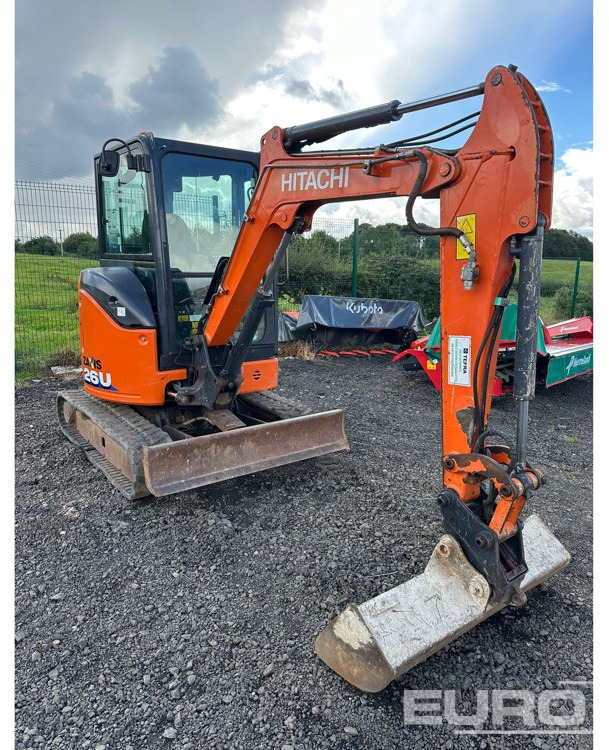 2019 Hitachi ZX26U-6 CR - Mini pelle: photos 4 2019 Hitachi ZX26U-6 CR - Mini pelle: photos 4