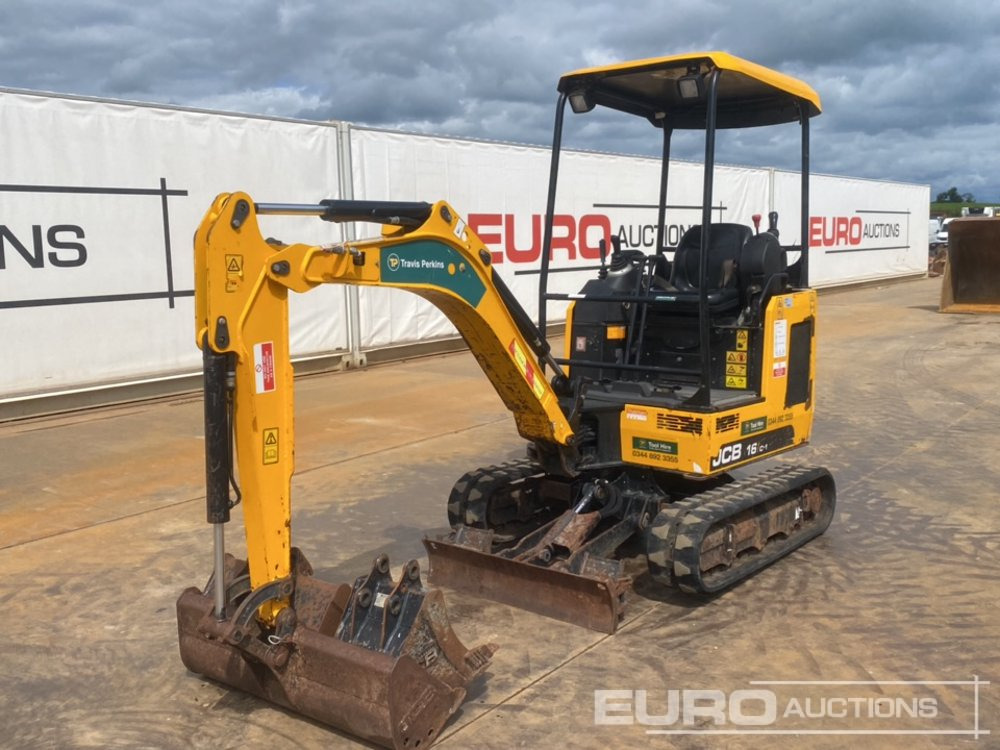 2019 JCB 16C-1 - Mini pelle: photos 1 2019 JCB 16C-1 - Mini pelle: photos 1
