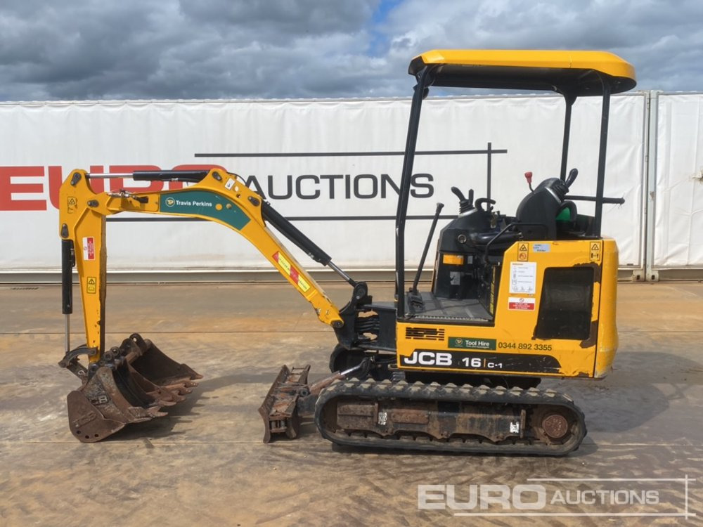2019 JCB 16C-1 - Mini pelle: photos 2 2019 JCB 16C-1 - Mini pelle: photos 2