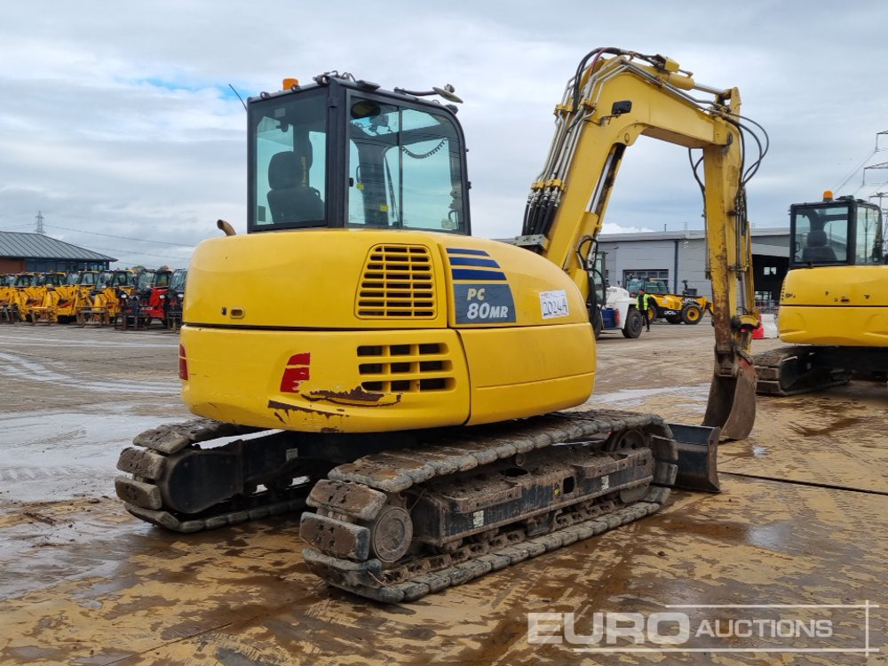 2019 Komatsu PC80MR-5E0 - Mini pelle: photos 5 2019 Komatsu PC80MR-5E0 - Mini pelle: photos 5