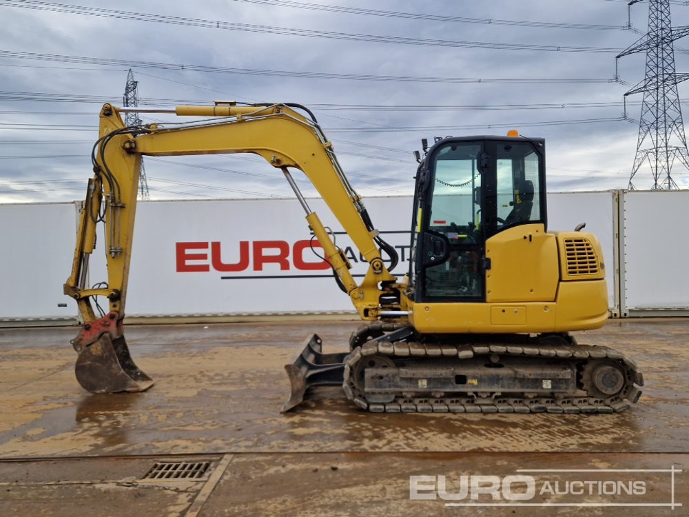 2019 Komatsu PC80MR-5E0 - Mini pelle: photos 2 2019 Komatsu PC80MR-5E0 - Mini pelle: photos 2