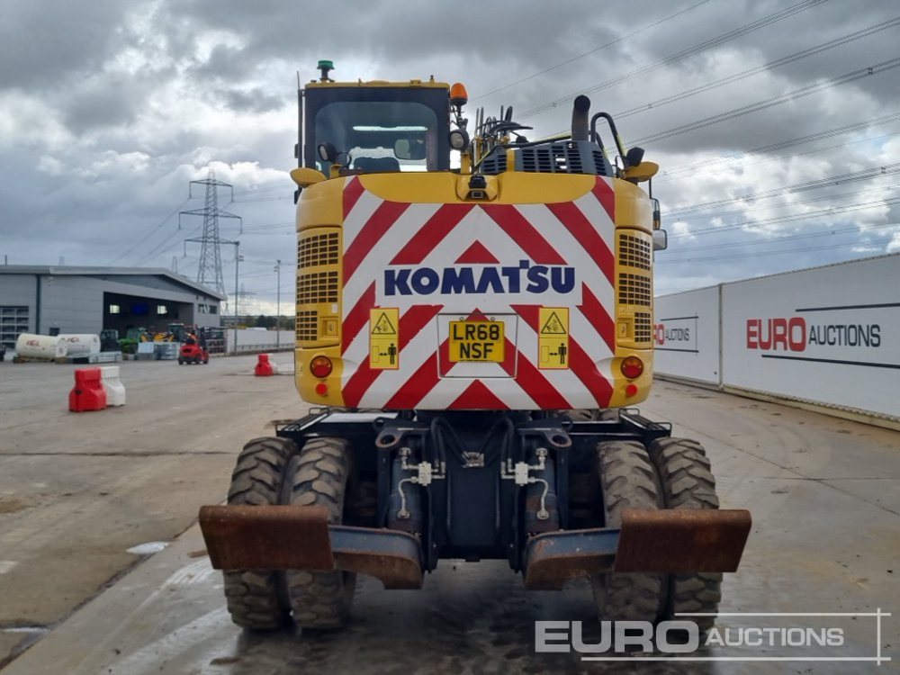2019 Komatsu PW118MR-11 - Pelle sur pneus: photos 4 2019 Komatsu PW118MR-11 - Pelle sur pneus: photos 4