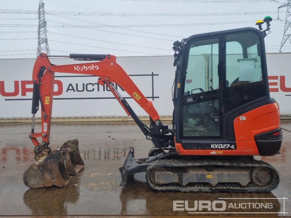 2019 Kubota KX027-4 - Mini pelle: photos 2 2019 Kubota KX027-4 - Mini pelle: photos 2