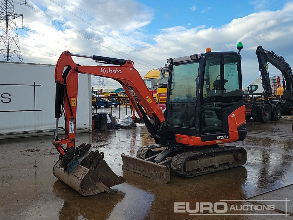 2019 Kubota KX027-4 - Mini pelle: photos 1 2019 Kubota KX027-4 - Mini pelle: photos 1