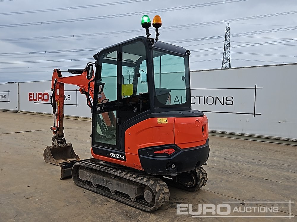 2019 Kubota KX027-4 - Mini pelle: photos 3 2019 Kubota KX027-4 - Mini pelle: photos 3