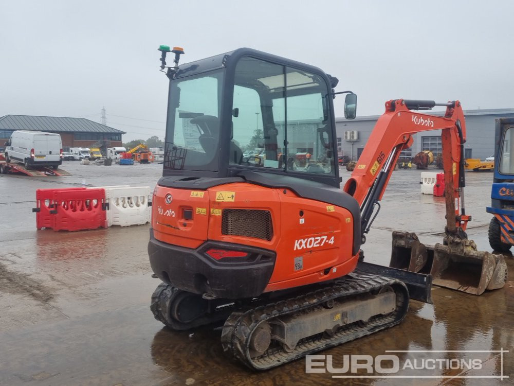 2019 Kubota KX027-4 - Mini pelle: photos 5 2019 Kubota KX027-4 - Mini pelle: photos 5