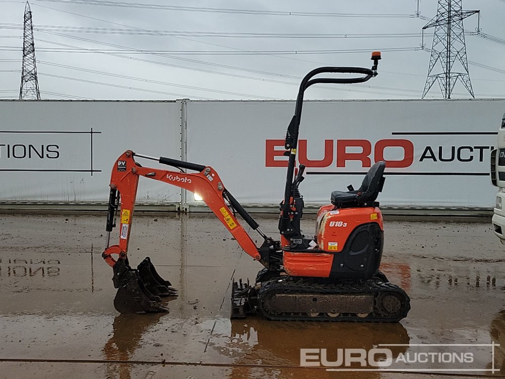 2019 Kubota U10-3 - Mini pelle: photos 2 2019 Kubota U10-3 - Mini pelle: photos 2
