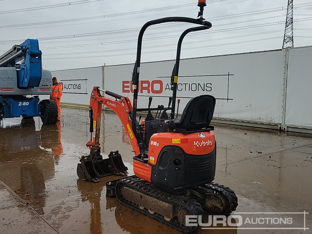 2019 Kubota U10-3 - Mini pelle: photos 3 2019 Kubota U10-3 - Mini pelle: photos 3