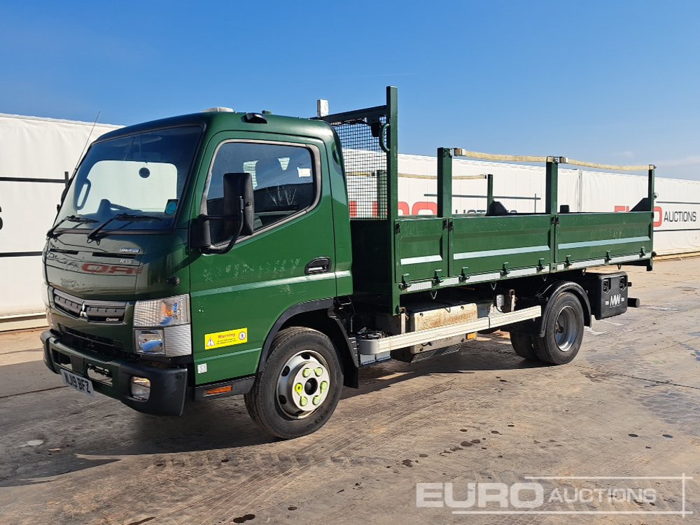 2019 Mitsubishi Canter 7C15 - Camion benne: photos 1 2019 Mitsubishi Canter 7C15 - Camion benne: photos 1