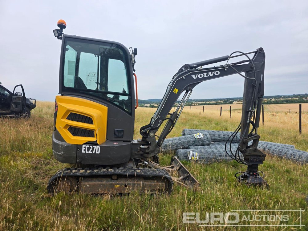 2019 Volvo EC27D - Mini pelle: photos 4 2019 Volvo EC27D - Mini pelle: photos 4
