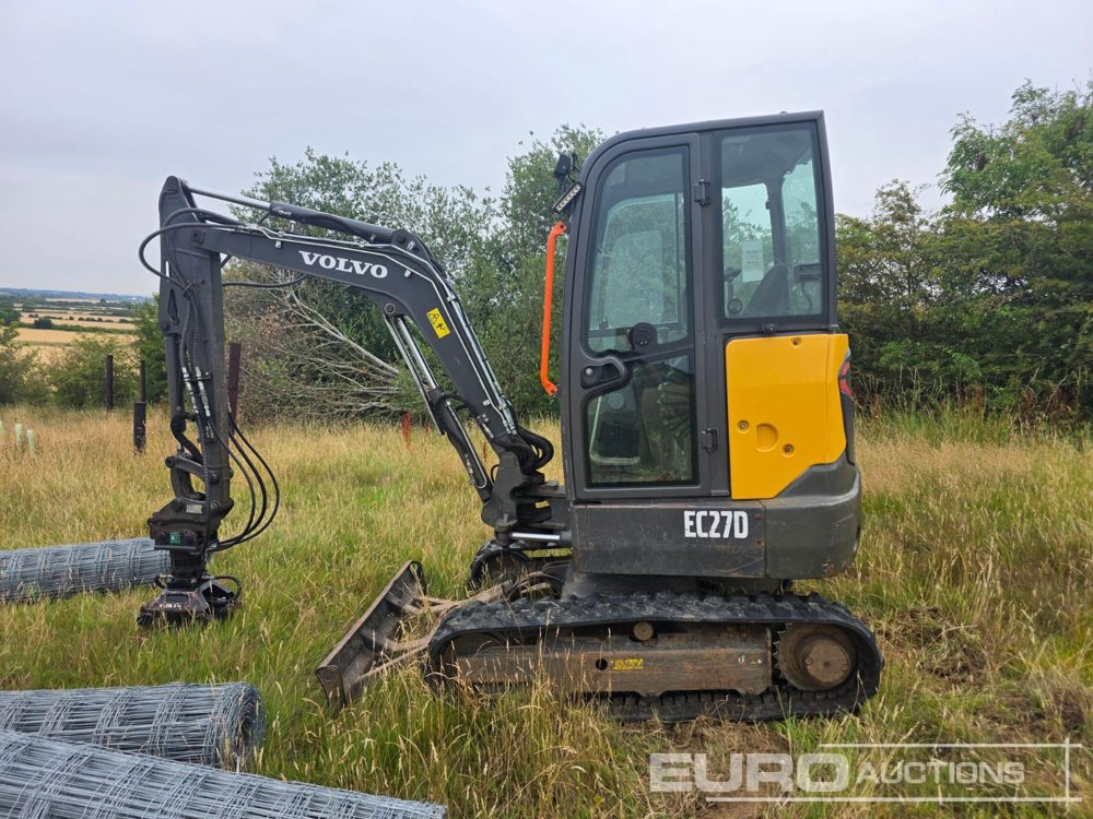 2019 Volvo EC27D - Mini pelle: photos 2 2019 Volvo EC27D - Mini pelle: photos 2