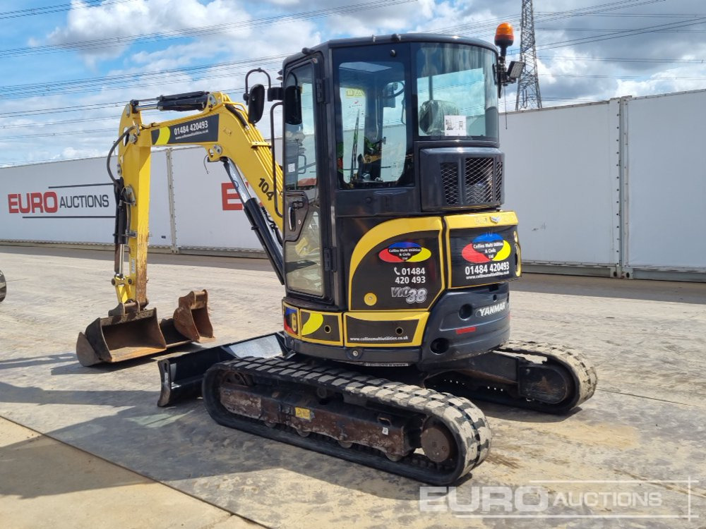 2019 Yanmar VIO38-6 - Mini pelle: photos 3 2019 Yanmar VIO38-6 - Mini pelle: photos 3
