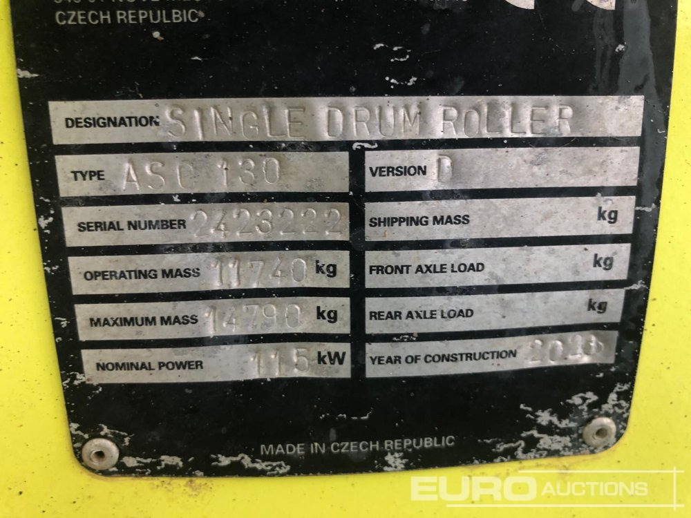 2020 Ammann ASC130 - Compacteur: photos 4 2020 Ammann ASC130 - Compacteur: photos 4