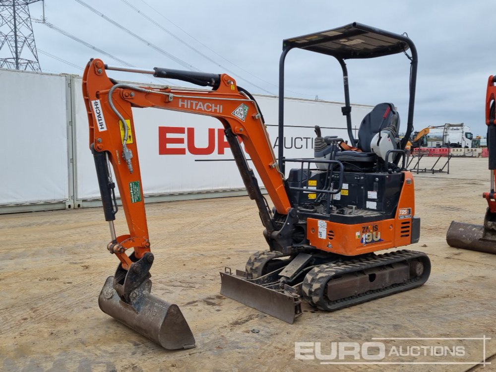 2020 Hitachi ZX19U-6 YR - Mini pelle: photos 1 2020 Hitachi ZX19U-6 YR - Mini pelle: photos 1