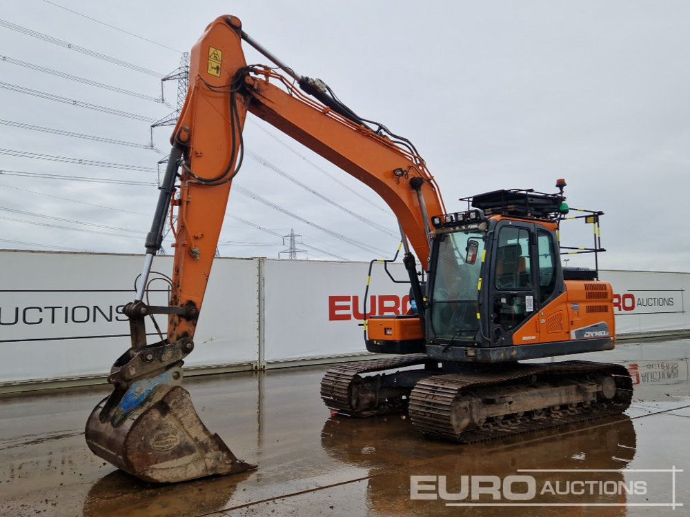 2021 Doosan DX140LC-5 - Pelle sur chenille: photos 1 2021 Doosan DX140LC-5 - Pelle sur chenille: photos 1