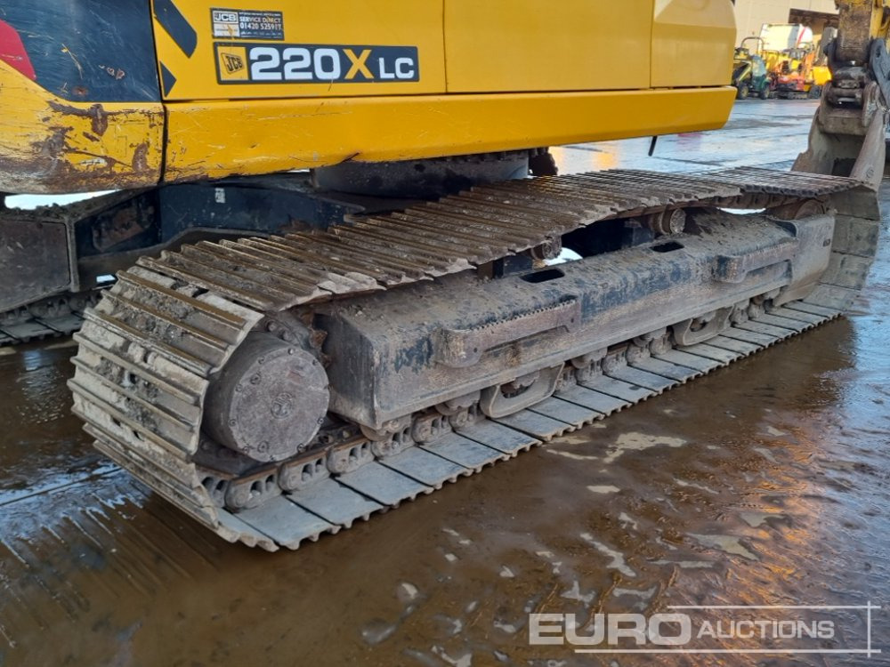 Pelle sur chenille 2021 JCB 220X LC: photos 17
