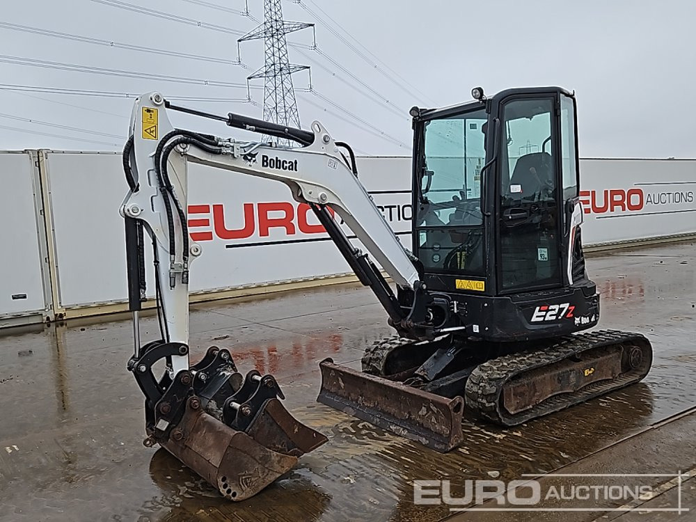2022 Bobcat E27Z - Mini pelle: photos 1 2022 Bobcat E27Z - Mini pelle: photos 1
