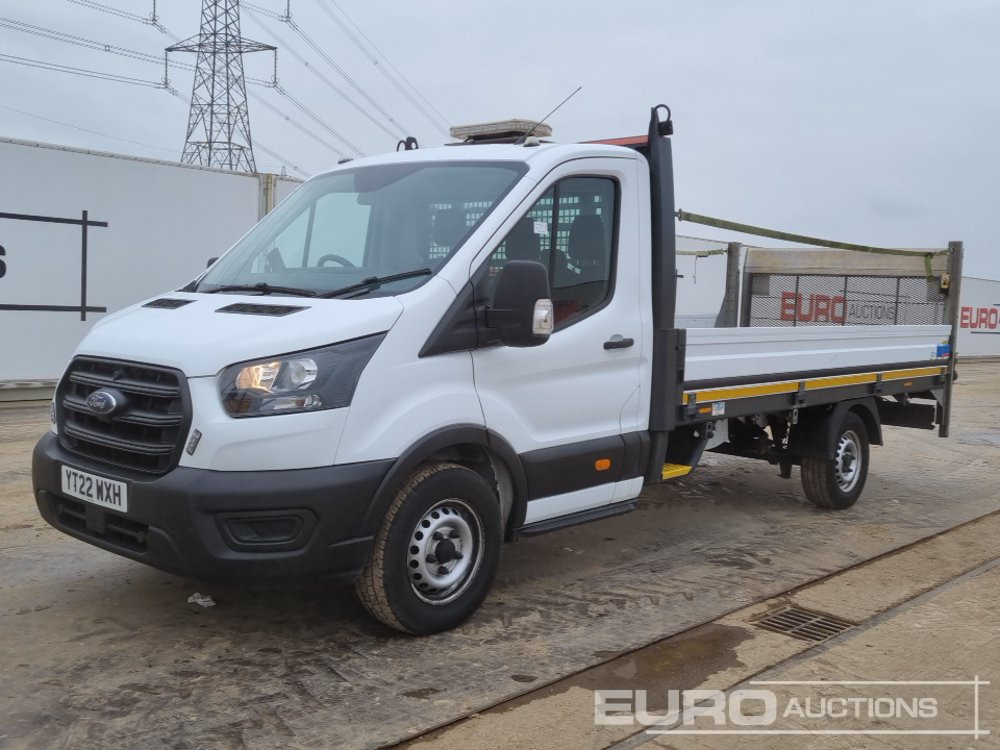 2022 Ford Transit 350 - Utilitaire plateau: photos 1 2022 Ford Transit 350 - Utilitaire plateau: photos 1