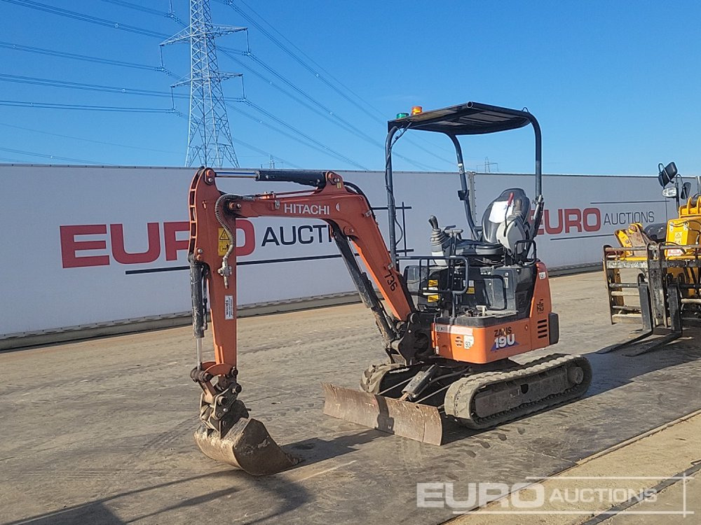 2022 Hitachi ZX19U-6 YLR - Mini pelle: photos 1 2022 Hitachi ZX19U-6 YLR - Mini pelle: photos 1