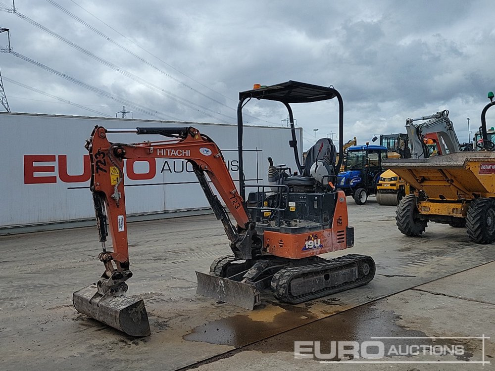2022 Hitachi ZX19U-6 YLR - Mini pelle: photos 1 2022 Hitachi ZX19U-6 YLR - Mini pelle: photos 1