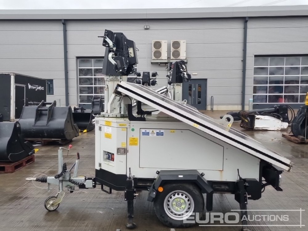 2022 Trime X-Solar Single Axle Solar Powered LED Lighting Tower - Mat d'éclairage: photos 2 2022 Trime X-Solar Single Axle Solar Powered LED Lighting Tower - Mat d'éclairage: photos 2