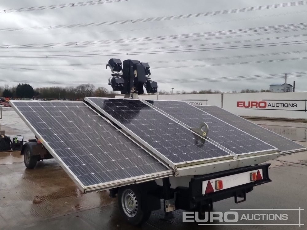 Mat d'éclairage 2022 Trime X-Solar Single Axle Solar Powered LED Lighting Tower: photos 22 Mat d'éclairage 2022 Trime X-Solar Single Axle Solar Powered LED Lighting Tower: photos 22