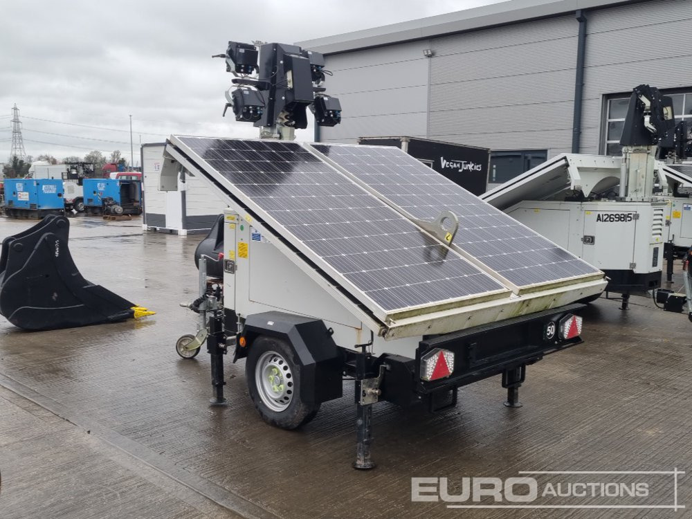 2022 Trime X-Solar Single Axle Solar Powered LED Lighting Tower - Mat d'éclairage: photos 3 2022 Trime X-Solar Single Axle Solar Powered LED Lighting Tower - Mat d'éclairage: photos 3