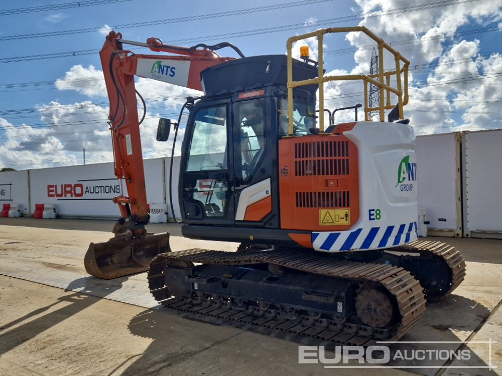 2023 Hitachi ZX135USBL-7 - Pelle sur chenille: photos 3 2023 Hitachi ZX135USBL-7 - Pelle sur chenille: photos 3