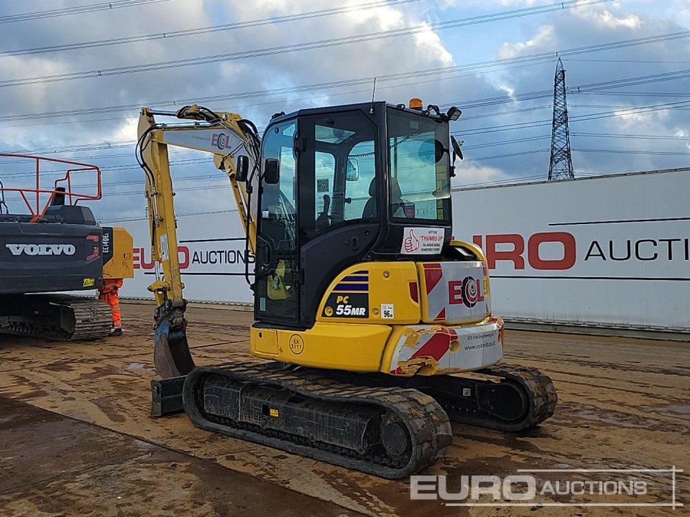 2024 Komatsu PC55MR-5E0 - Mini pelle: photos 5 2024 Komatsu PC55MR-5E0 - Mini pelle: photos 5