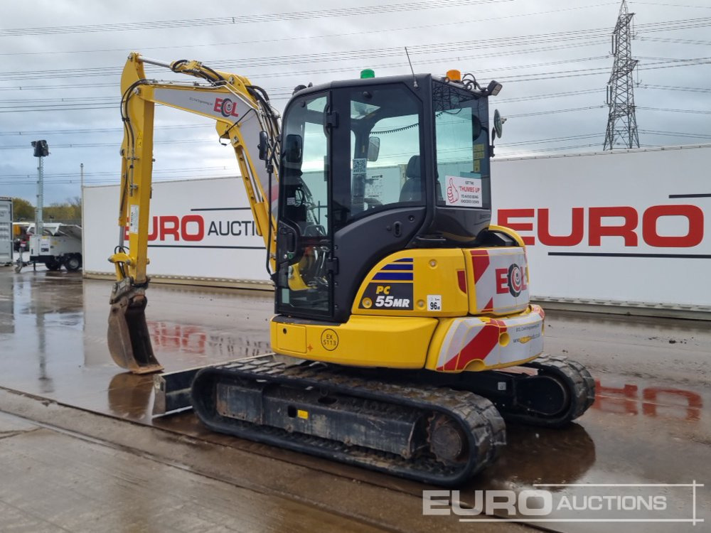 2024 Komatsu PC55MR-5E0 - Mini pelle: photos 3 2024 Komatsu PC55MR-5E0 - Mini pelle: photos 3