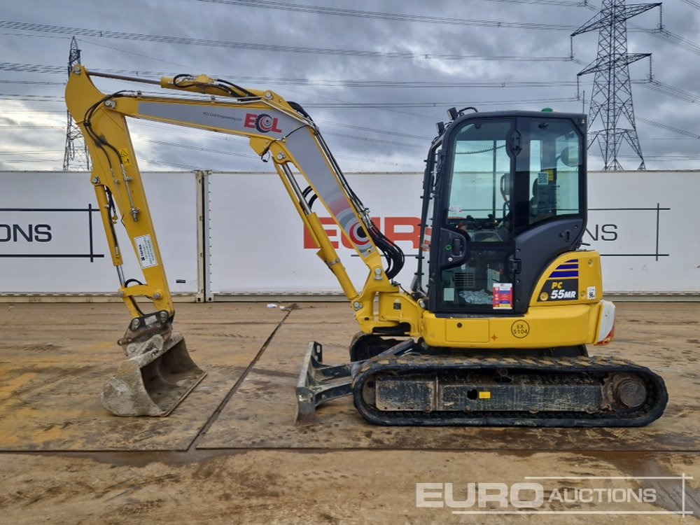 2024 Komatsu PC55MR-5E0 - Mini pelle: photos 3 2024 Komatsu PC55MR-5E0 - Mini pelle: photos 3