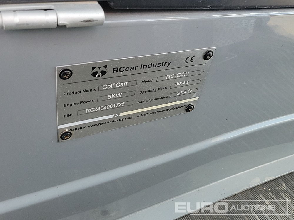 Voiturette de golf 2024 Raccoon RC-G4.0: photos 24