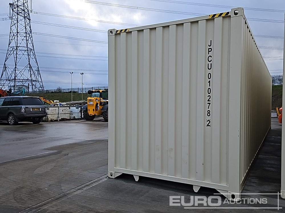 2025 40' x 8' High Cube Container, 2 Side Doors, 1 End Door (Cannot Be Reconsigned) - Conteneur maritime: photos 3 2025 40' x 8' High Cube Container, 2 Side Doors, 1 End Door (Cannot Be Reconsigned) - Conteneur maritime: photos 3