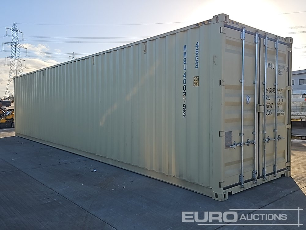 2025 40' x 8' High Cube Container, 4 Side Doors, 1 End Door (Cannot Be Reconsigned) - Conteneur maritime: photos 5 2025 40' x 8' High Cube Container, 4 Side Doors, 1 End Door (Cannot Be Reconsigned) - Conteneur maritime: photos 5