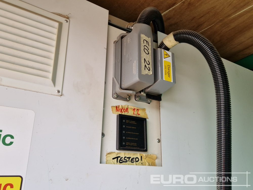 Conteneur maritime 22' x 9' Welfare Unit, Stephill SSD6000VV2 6kVA Generator (Cannot Be Reconsigned): photos 30