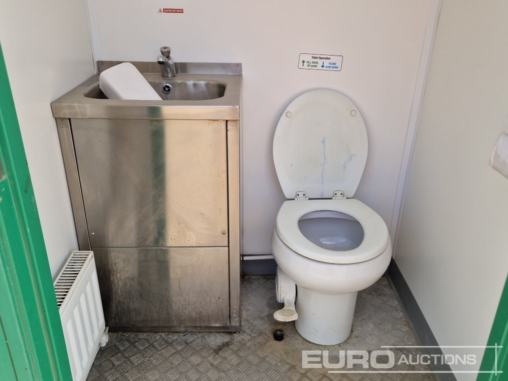 Conteneur maritime 22' x 9' Welfare Unit, Stephill SSD6000VV2 6kVA Generator (Cannot Be Reconsigned): photos 21