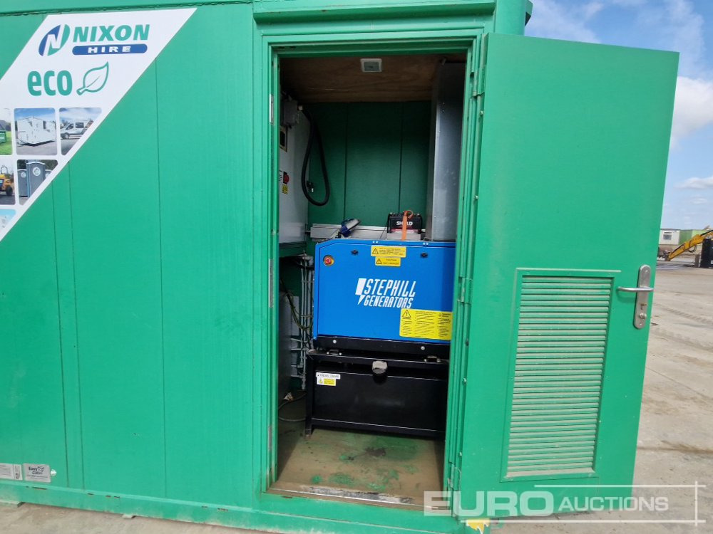 Conteneur maritime 22' x 9' Welfare Unit, Stephill SSD6000VV2 6kVA Generator (Cannot Be Reconsigned): photos 25