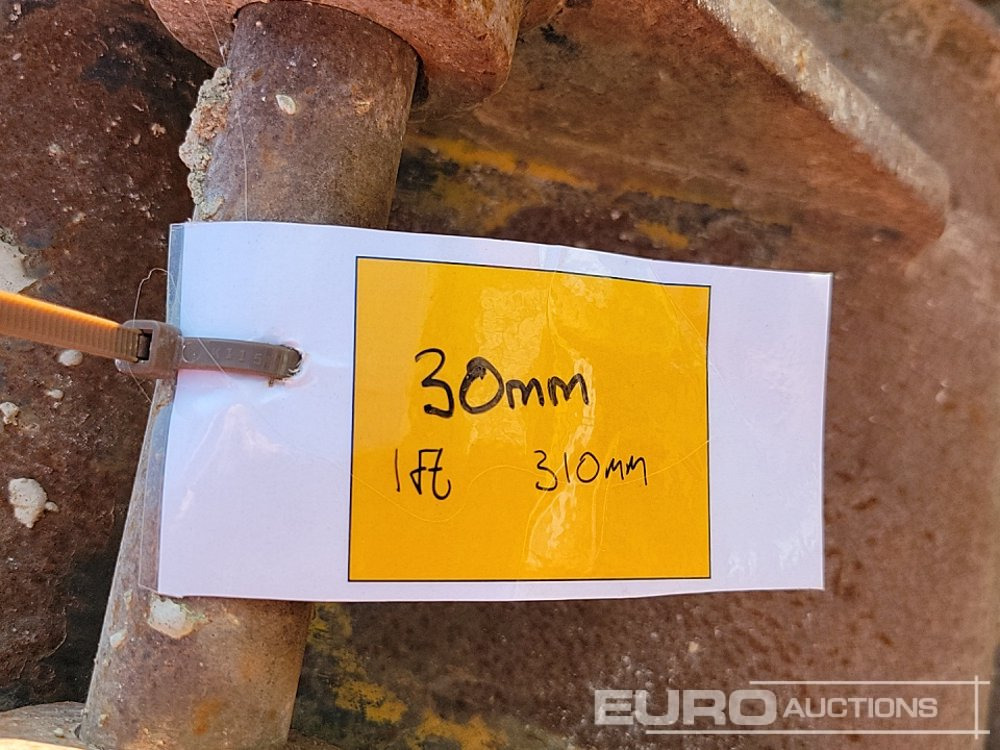 Godet 48" Ditching, 12", 12", 10" Digging Bucket 30-40mm Pin to suit Mini Excavator: photos 15