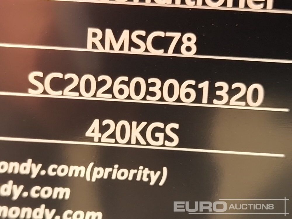 Accessoire pour Pelle Unused 2026 Raytree RMSC78: photos 21