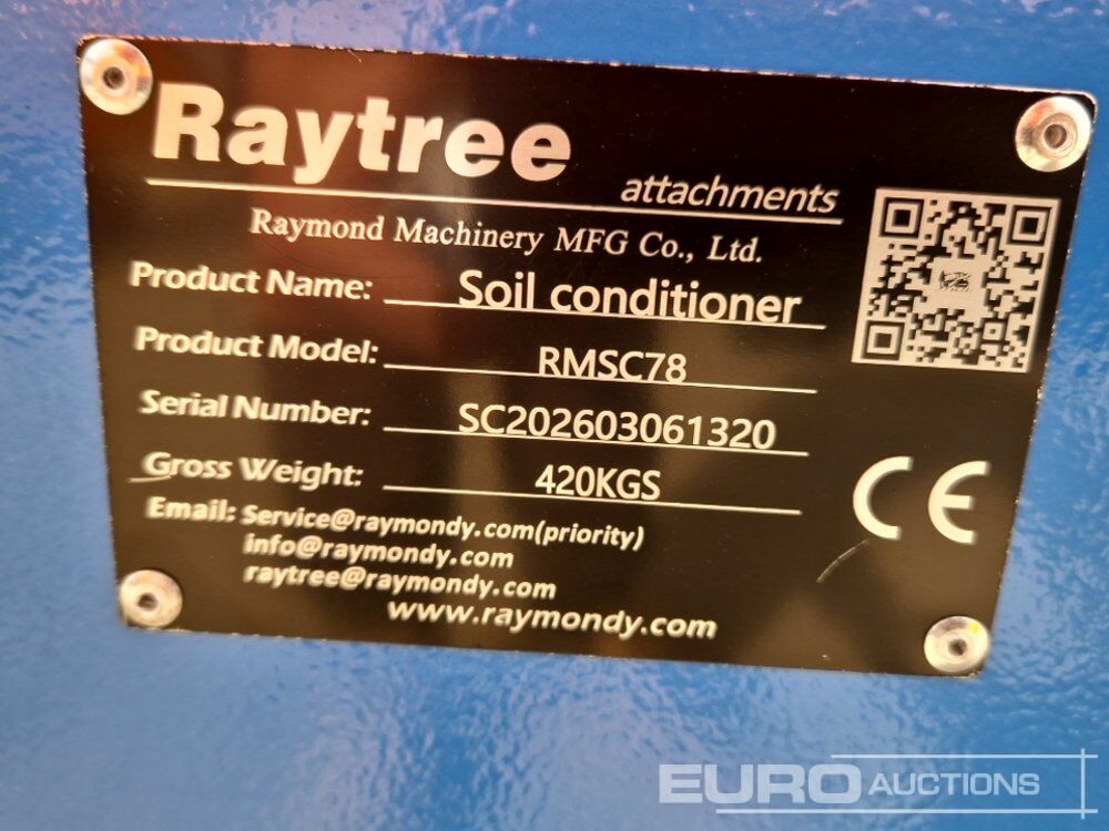 Accessoire pour Pelle Unused 2026 Raytree RMSC78: photos 20