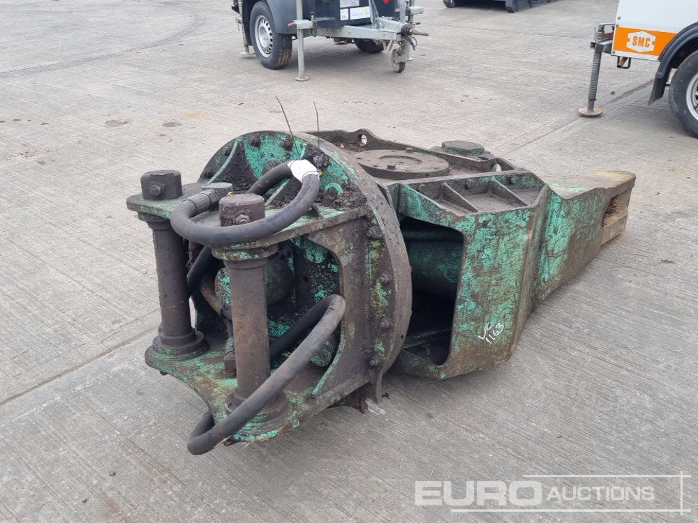 VTN Hydraulic Rotating Shear 100mm Pin to suit 40 Ton Excavator - Accessoire pour Pelle: photos 5 VTN Hydraulic Rotating Shear 100mm Pin to suit 40 Ton Excavator - Accessoire pour Pelle: photos 5