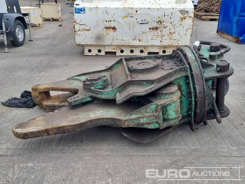 VTN Hydraulic Rotating Shear 100mm Pin to suit 40 Ton Excavator - Accessoire pour Pelle: photos 2 VTN Hydraulic Rotating Shear 100mm Pin to suit 40 Ton Excavator - Accessoire pour Pelle: photos 2