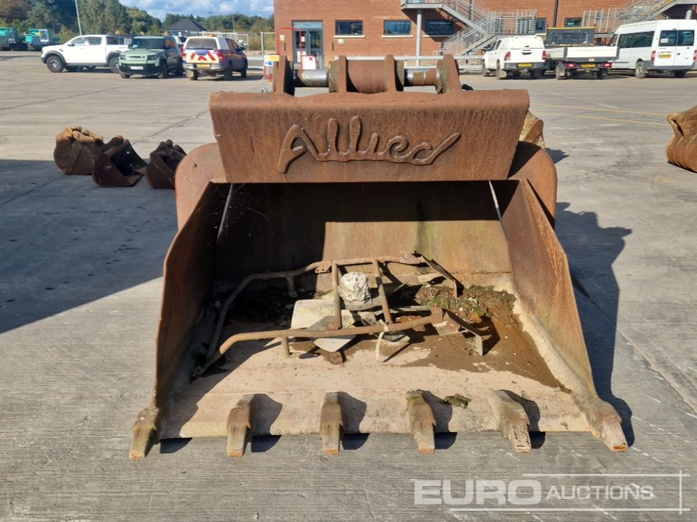 Allied 70" Hydraulic Face Digging Bucket 80mm Pin to suit 20 Ton Excavator - Godet: photos 2 Allied 70" Hydraulic Face Digging Bucket 80mm Pin to suit 20 Ton Excavator - Godet: photos 2