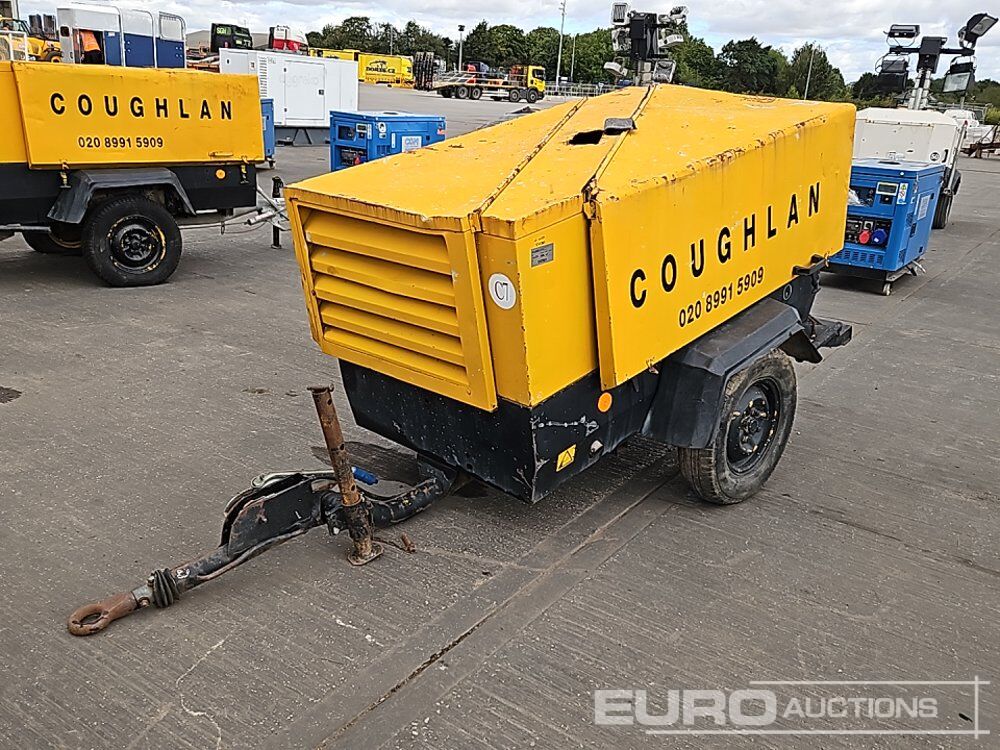 Altas Copco Single Axle Compressor - Compresseur d'air: photos 1 Altas Copco Single Axle Compressor - Compresseur d'air: photos 1