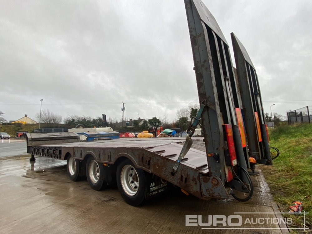 Andover SFCL56 Tri Axle Stepframe Low Loader, Rear Lift Axle, Hydraulic Ramps - Semi-remorque surbaissé: photos 3 Andover SFCL56 Tri Axle Stepframe Low Loader, Rear Lift Axle, Hydraulic Ramps - Semi-remorque surbaissé: photos 3