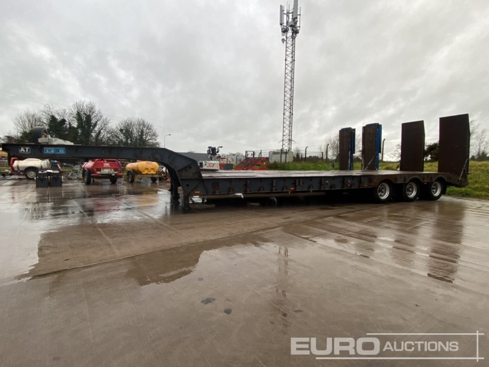 Andover SFCL56 Tri Axle Stepframe Low Loader, Rear Lift Axle, Hydraulic Ramps - Semi-remorque surbaissé: photos 2 Andover SFCL56 Tri Axle Stepframe Low Loader, Rear Lift Axle, Hydraulic Ramps - Semi-remorque surbaissé: photos 2