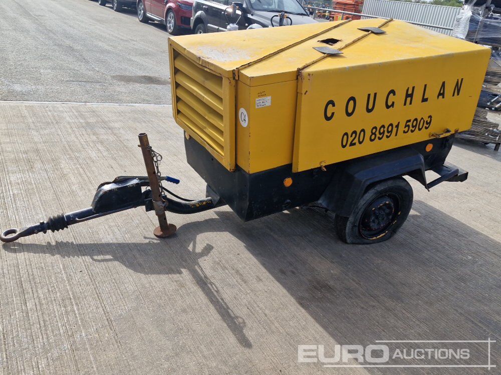 Atlas Copco Single Axle Compressor - Compresseur d'air: photos 1 Atlas Copco Single Axle Compressor - Compresseur d'air: photos 1