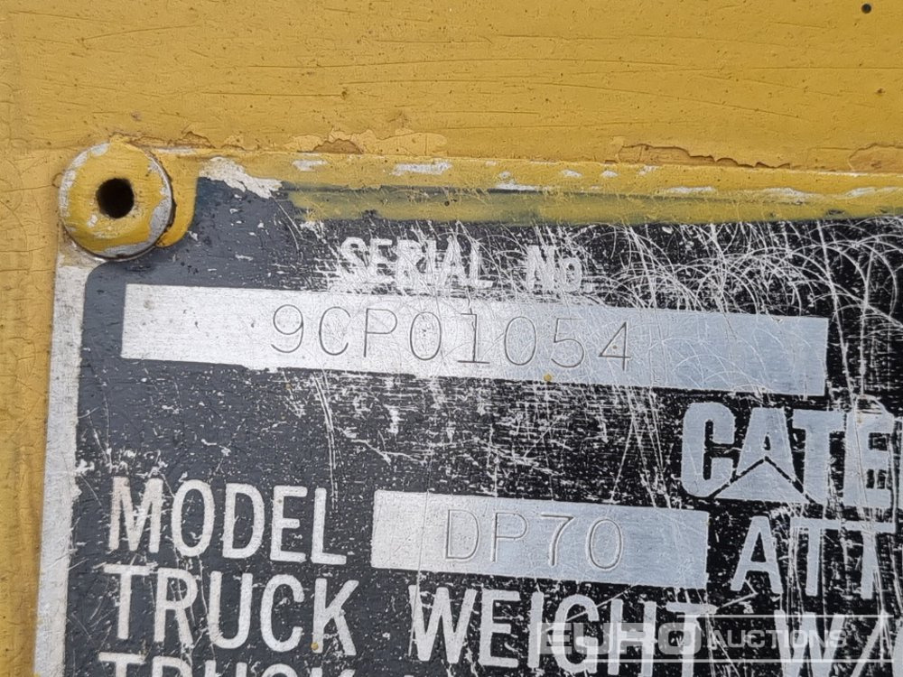 Chariot élévateur CAT DP70: photos 38 Chariot élévateur CAT DP70: photos 38