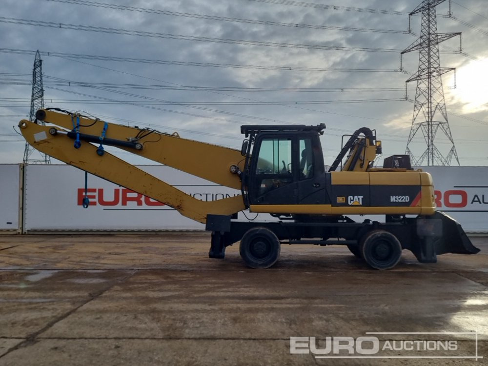 CAT M322D - Pelle sur pneus: photos 2 CAT M322D - Pelle sur pneus: photos 2