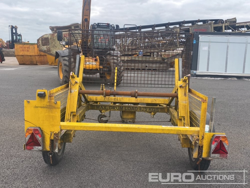 Cable Reel Trailer - Remorque porte engin: photos 4 Cable Reel Trailer - Remorque porte engin: photos 4
